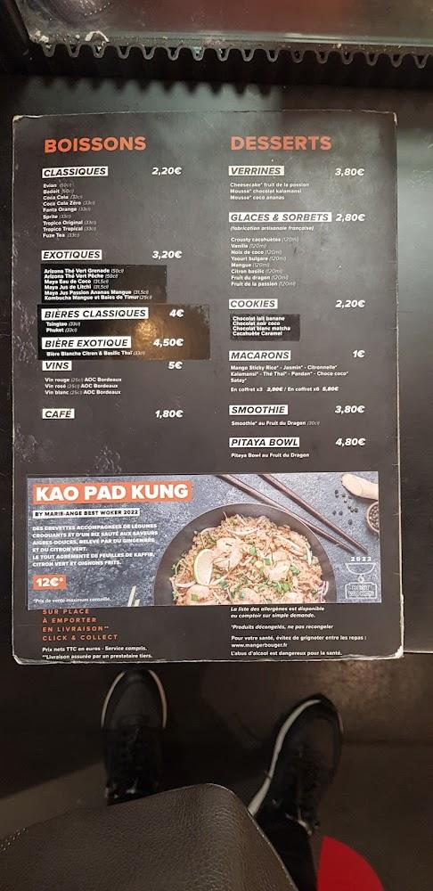 Pitaya Thaï Street Food - Menu Image 4